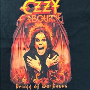 Black Graphic Ozzy T-Shirt, size XL, NEW